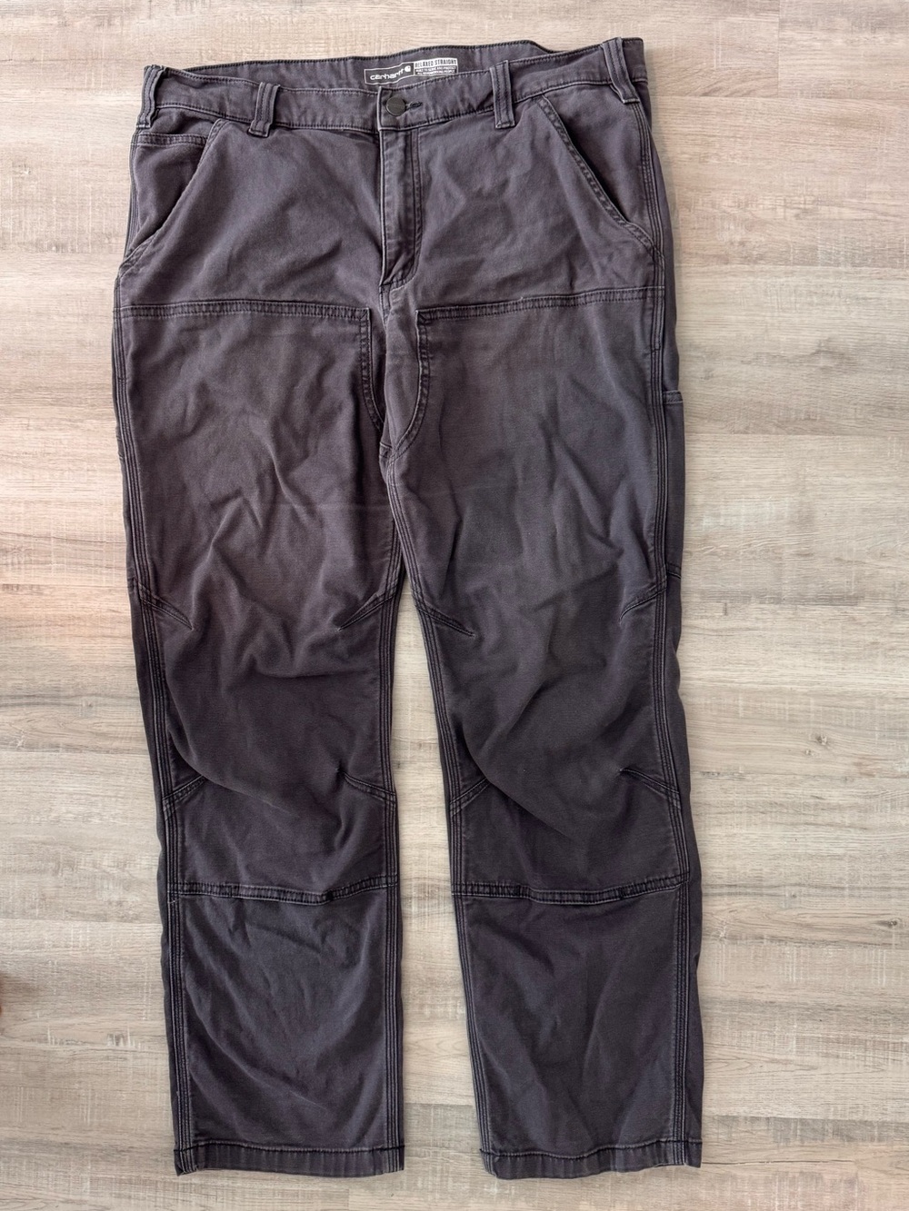 Carhartt Men's Dark Gray Cargo Work Pants